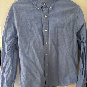 J. Crew Blue Button-Down Shirt